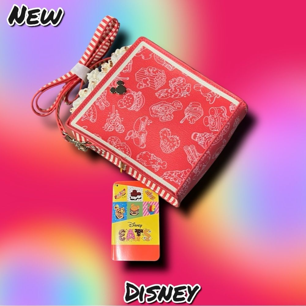 New NWT Disney Eats Popcorn Crossbody Bag Purse – Limited Edition!